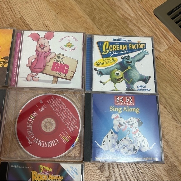 Disney CD Bundle Piglet Monsters Inc 101 Dalmatians Lion King Christmas - Picture 6 of 7